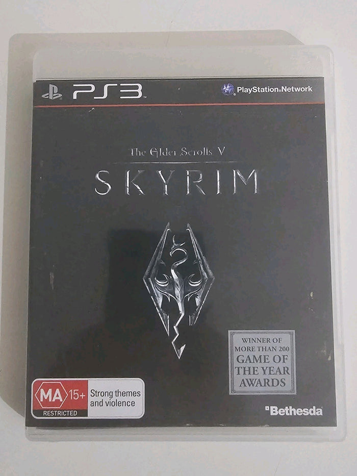 The Elder Scrolls V Skyrim - PS3 PlayStation 3 With Map & Manual | Retro Exchange