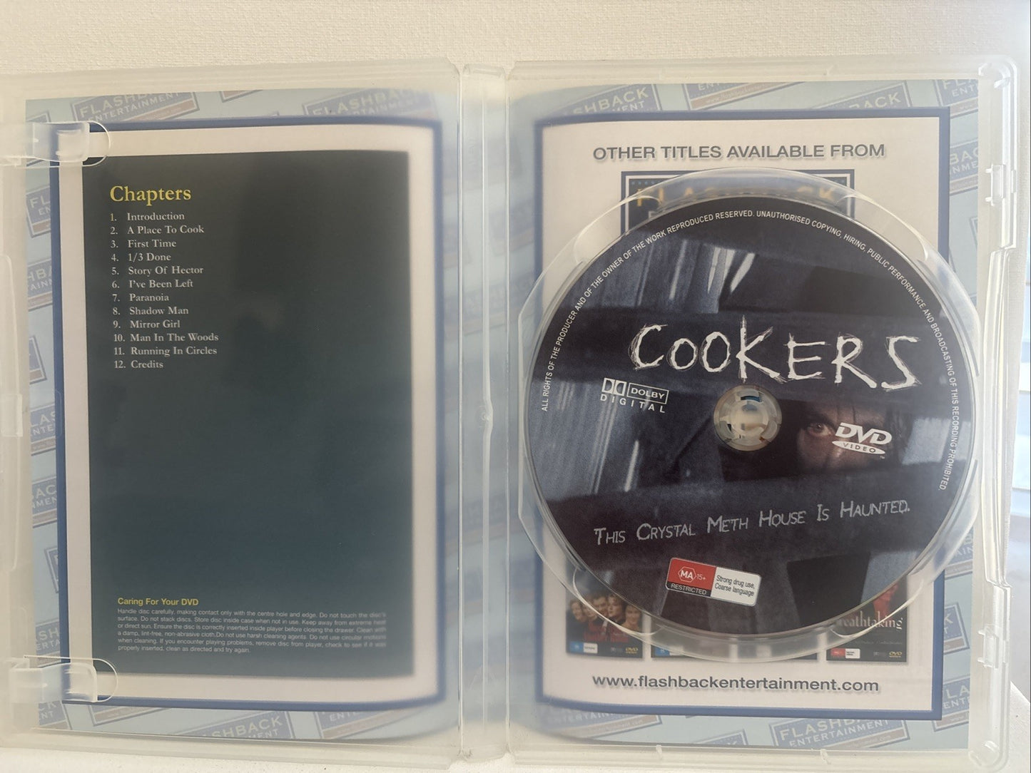 Cookers - DVD (VGC) Aus Region 4 Horror DVD RetroExchange Australia