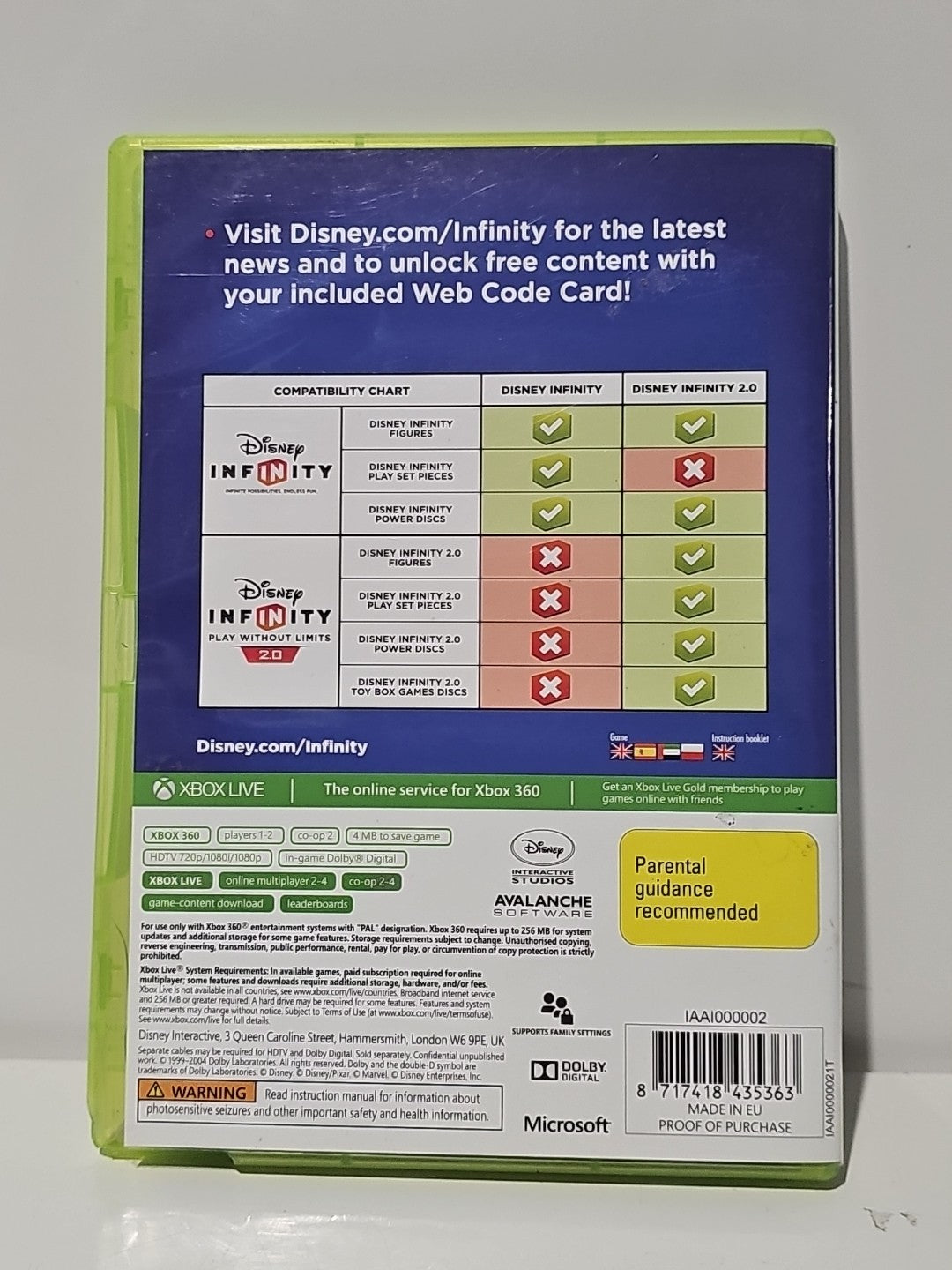 Disney Infinity 2.0 Xbox 360 Game Retro Exchange Australia