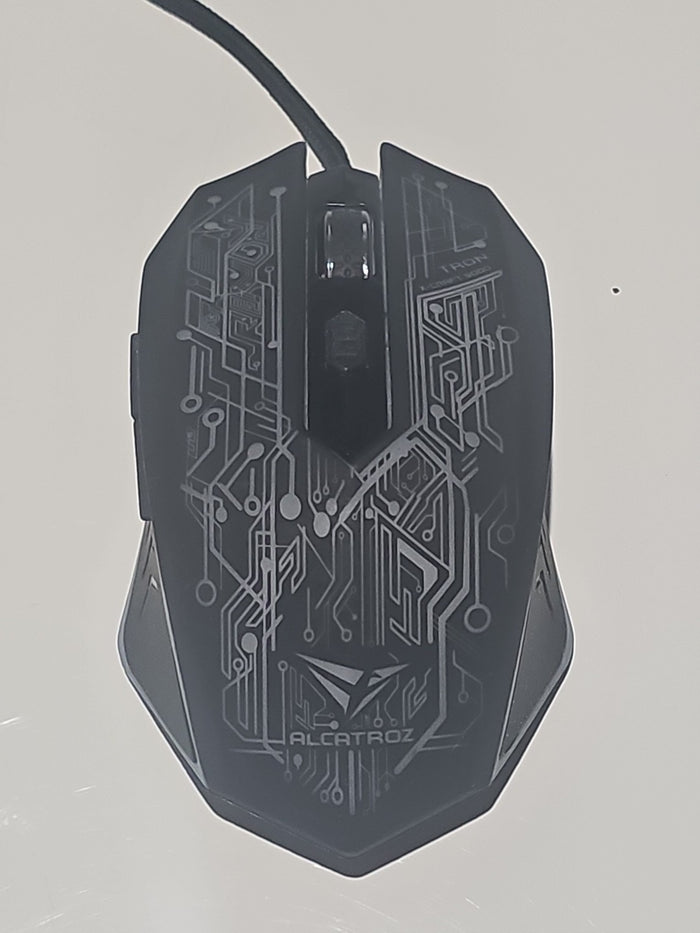 Gaming Mouse Alcatroz Tron 5000 Optical Mice 5 Program PC USB LED Lighting | Retro Exchange