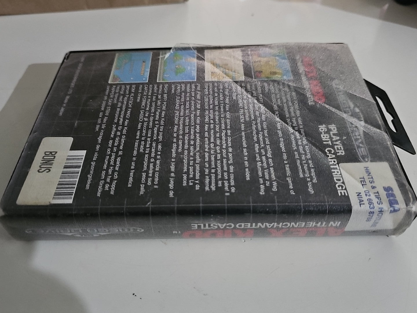 Alex Kidd in the Enchanted Castle Sega Mega Drive – Complete with Manual Tested Game Retro Exchange Australia
