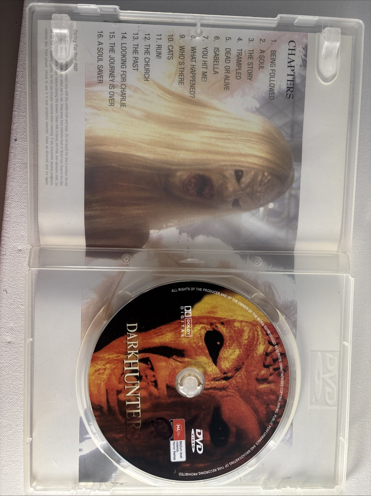 Darkhunters (DVD, 2004) Horror Region 4 Retro Exchange Australia