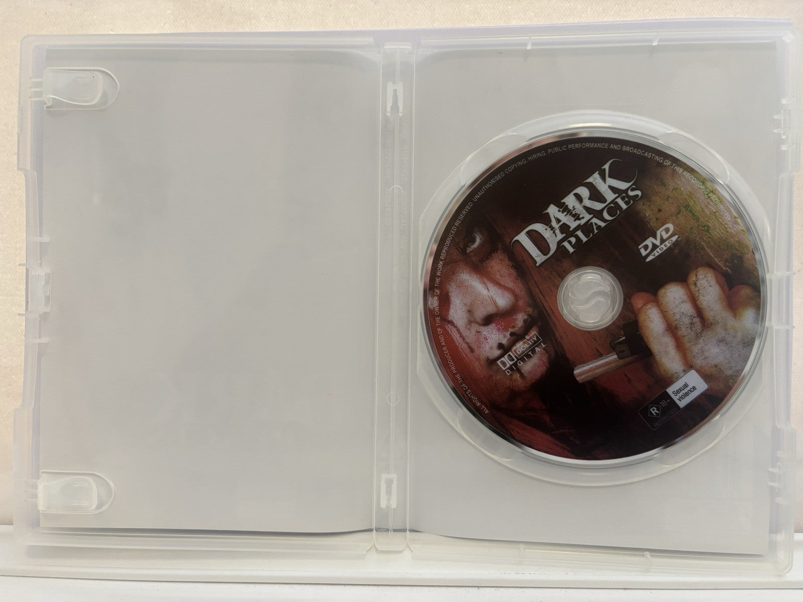 Dark Places DVD All regions Syn Devil Nessa Hawkins David C Hayes Retro Exchange Australia
