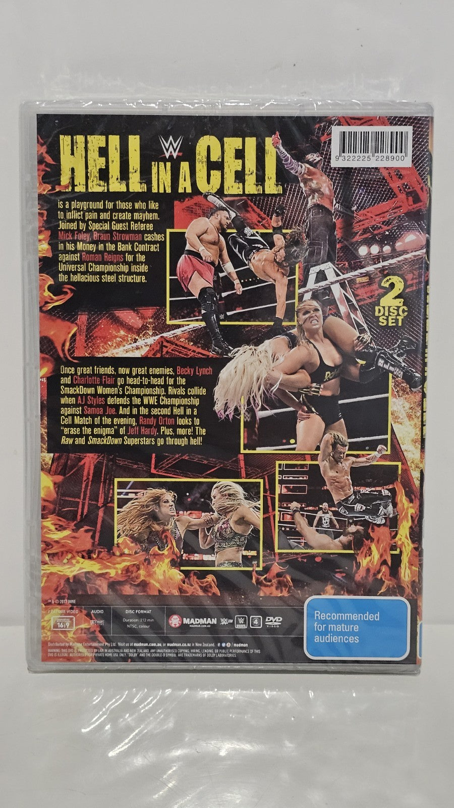 Hell In A Cell 2018 DVD - Region 4 Retro Exchange Australia