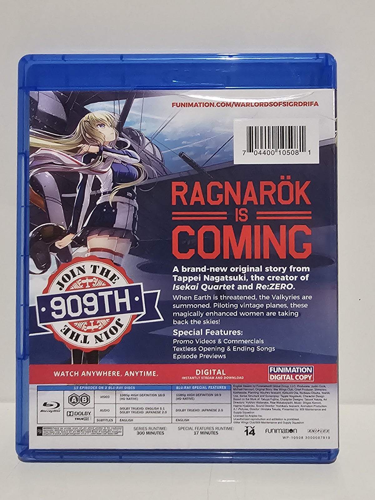 Warlords Of Sigrdrifa - Complete Series (Anime) (Blu-Ray) Dvd Box Set Retro Exchange Australia