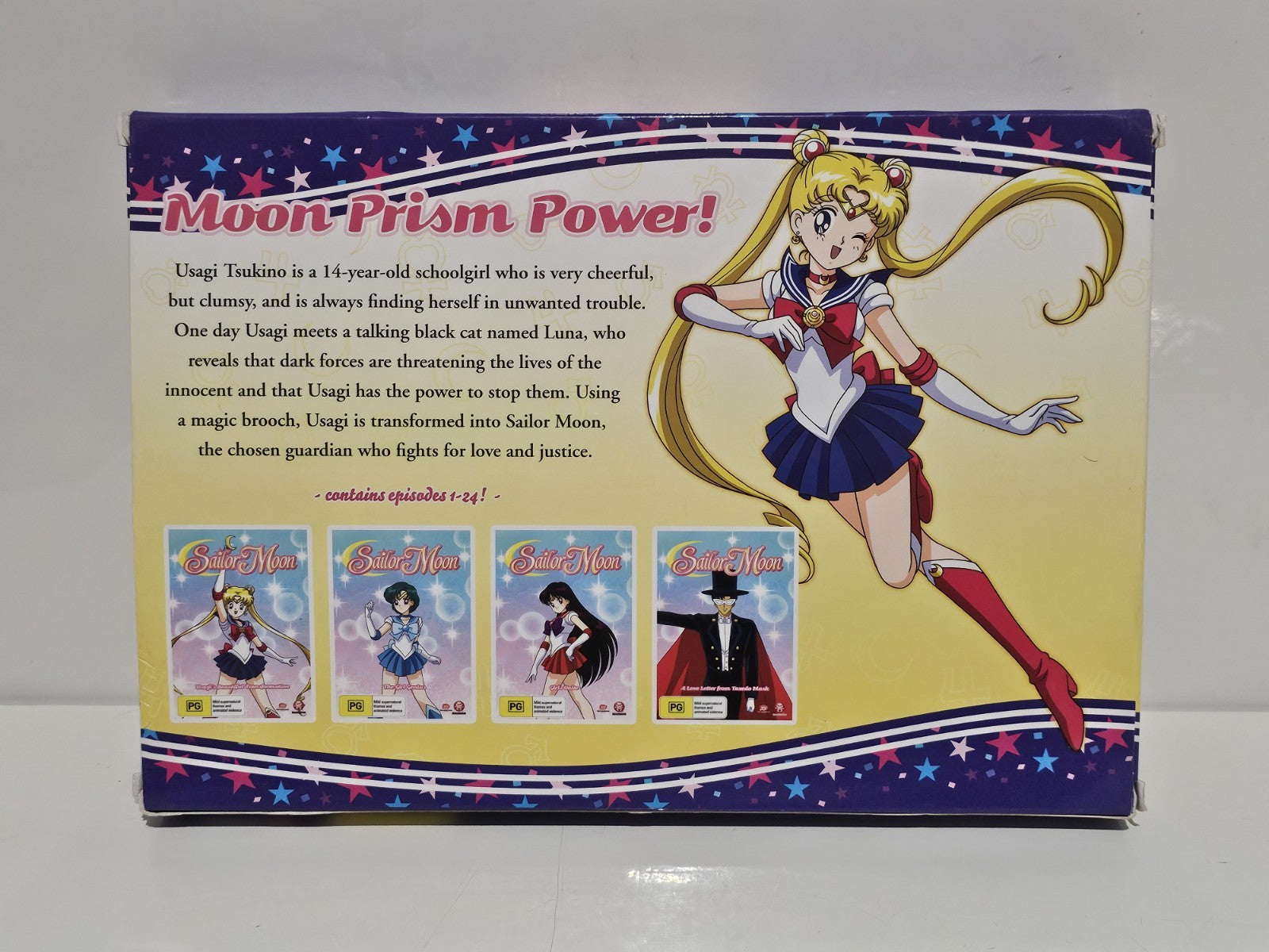 Sailor Moon - Moon Prism Power Collection (DVD) Dvd Box Set Retro Exchange Australia