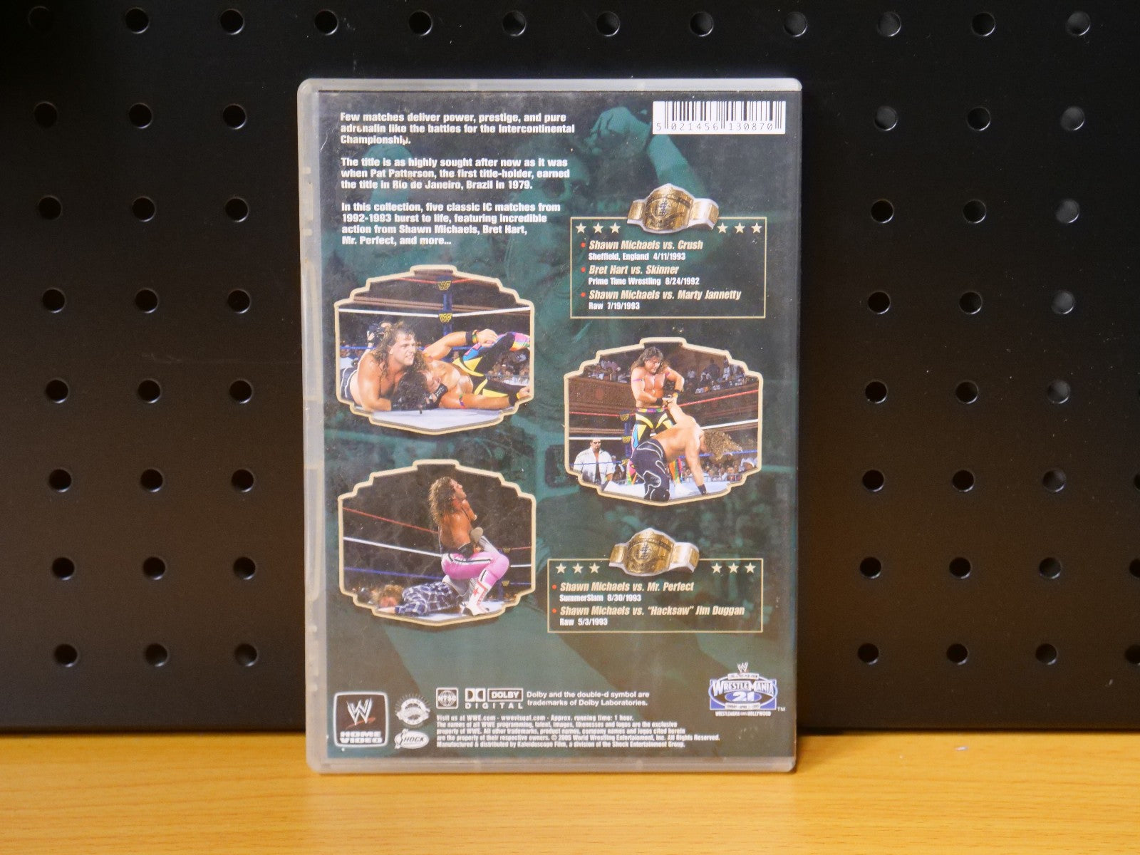 WWE - The Best of International Championship (DVD, 2005) Retro Exchange Australia