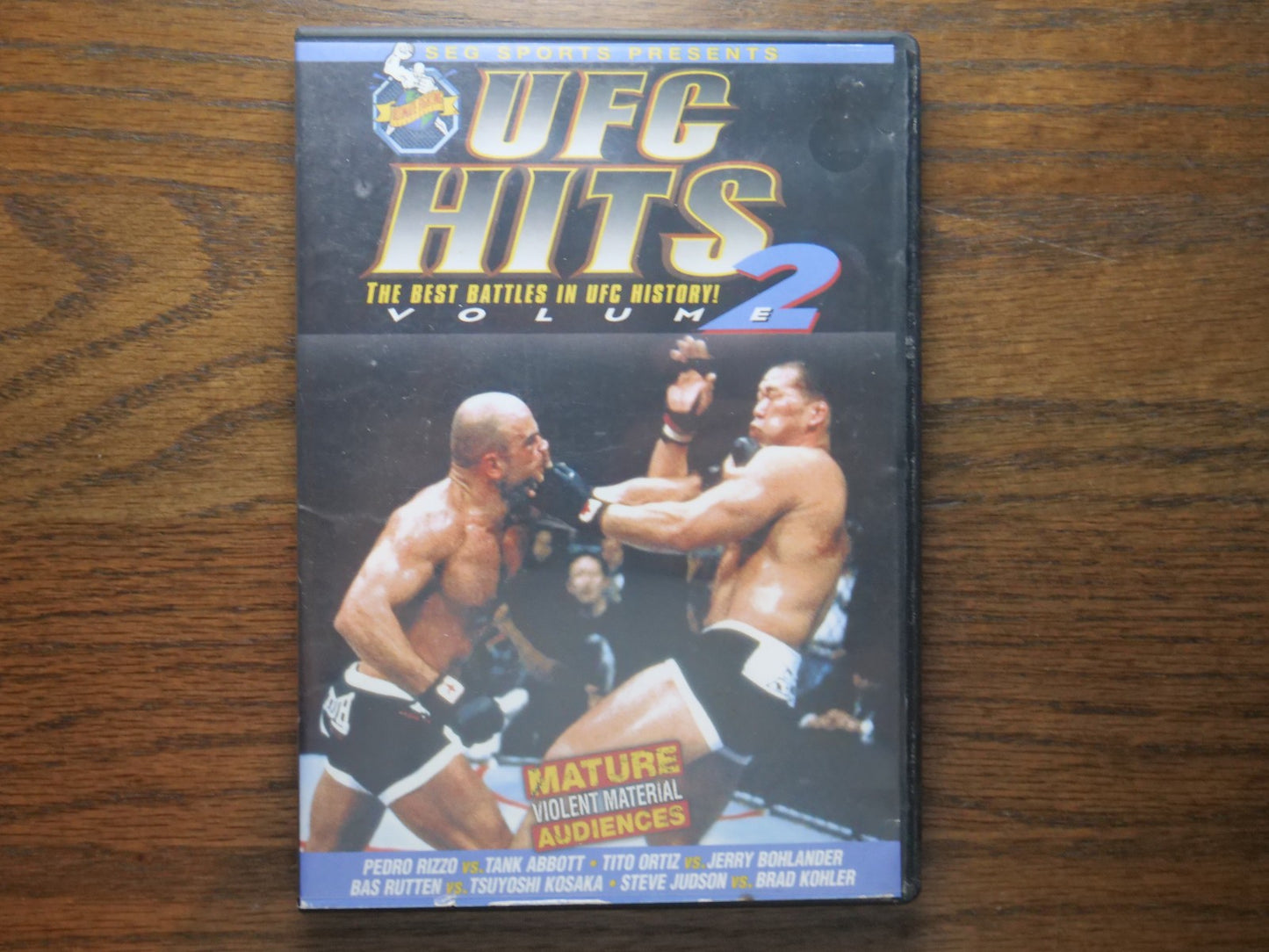 UFC Hits, Best Battles In History! Volume 2, (DVD) Retro Exchange Australia