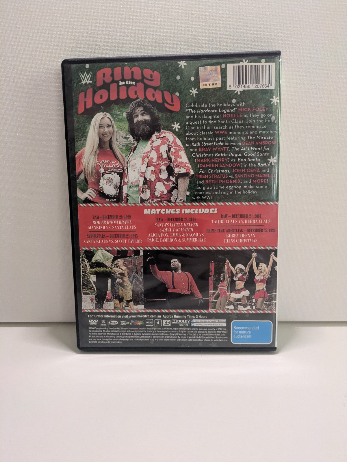 WWE Ring In The Holiday - DVD - Region 4 Retro Exchange Australia