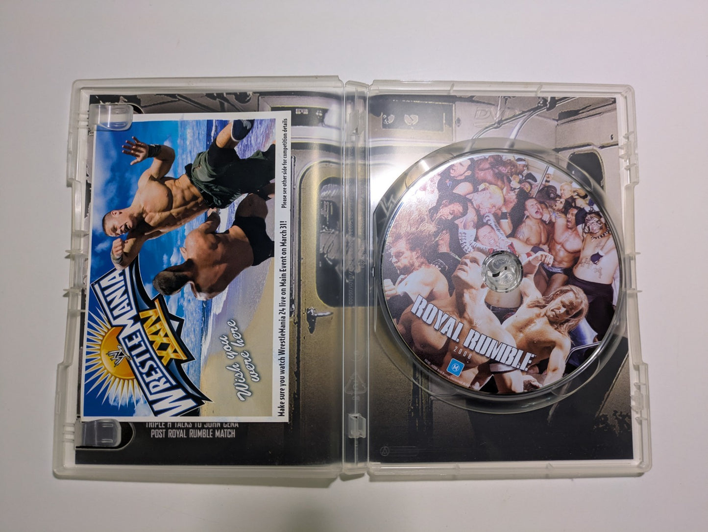 WWE Royal Rumble 2008 DVD Retro Exchange Australia