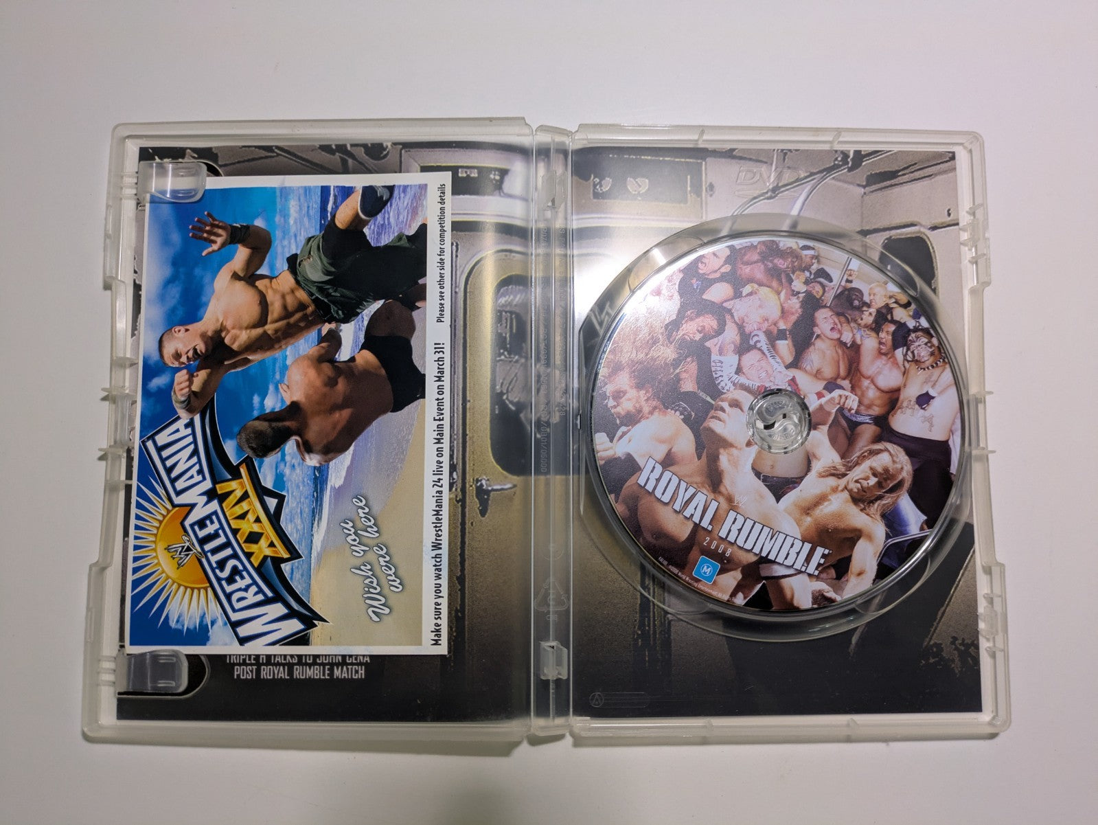WWE Royal Rumble 2008 DVD Retro Exchange Australia