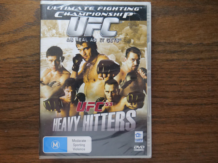 UFC #53 - Heavy Hitters (DVD Region 4) - Sealed | Retro Exchange
