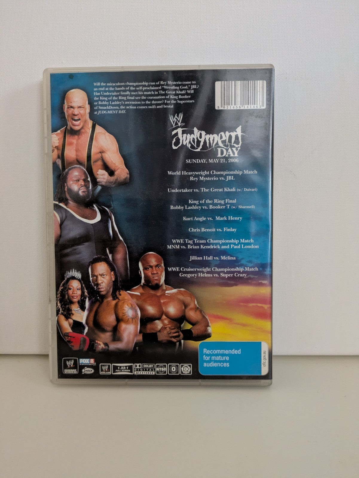 WWE Judgement Day 2006 DVD World Wrestling Entertainment All Region Retro Exchange Australia
