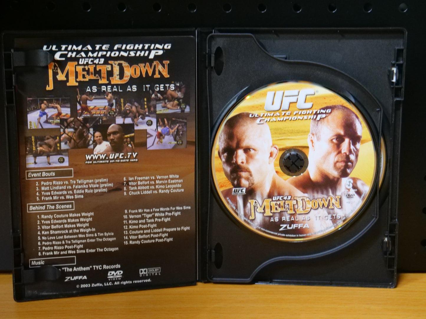UFC Ultimate 2 Pack (UFC 43 Meltdown / UFC 44 Undisputed) Dvd Retro Exchange Australia
