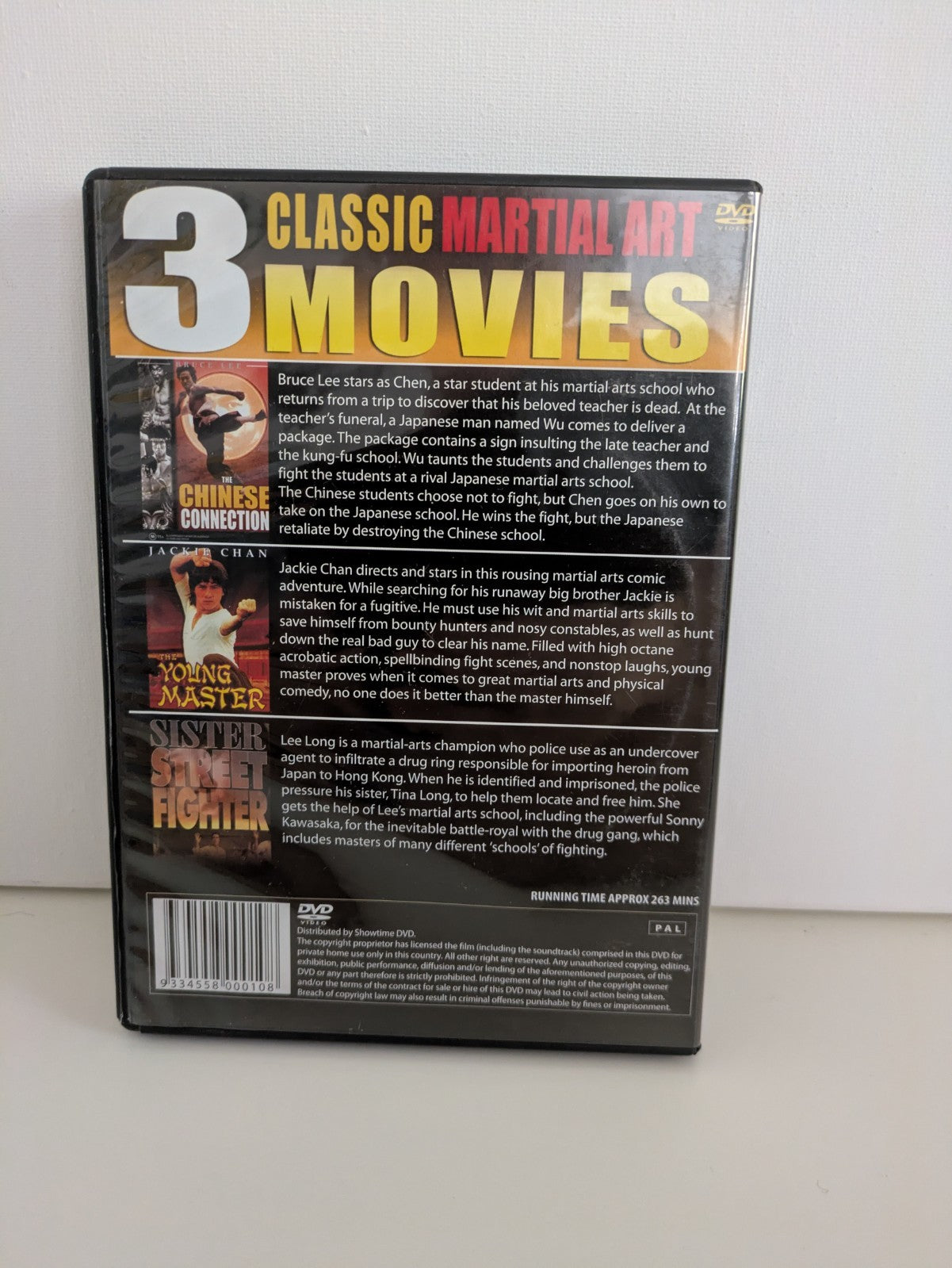 Chinese Connection The Young Master Sister Street Fighter 3 Movie Bundle DVD Retro Exchange Australia
