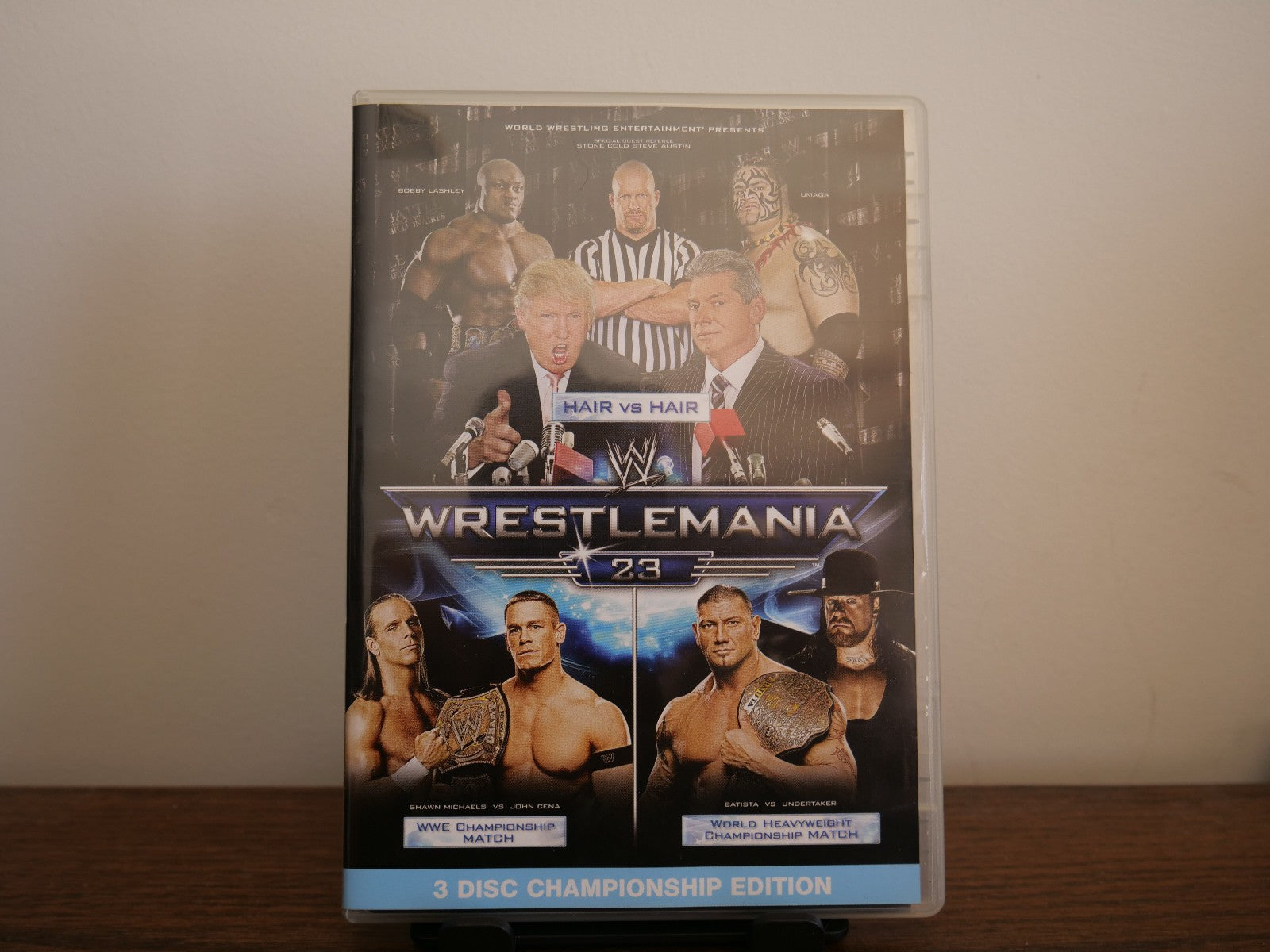 Wrestlemania 23 Steelbook Case DVD Sports Region 4 DVD RetroExchange Australia
