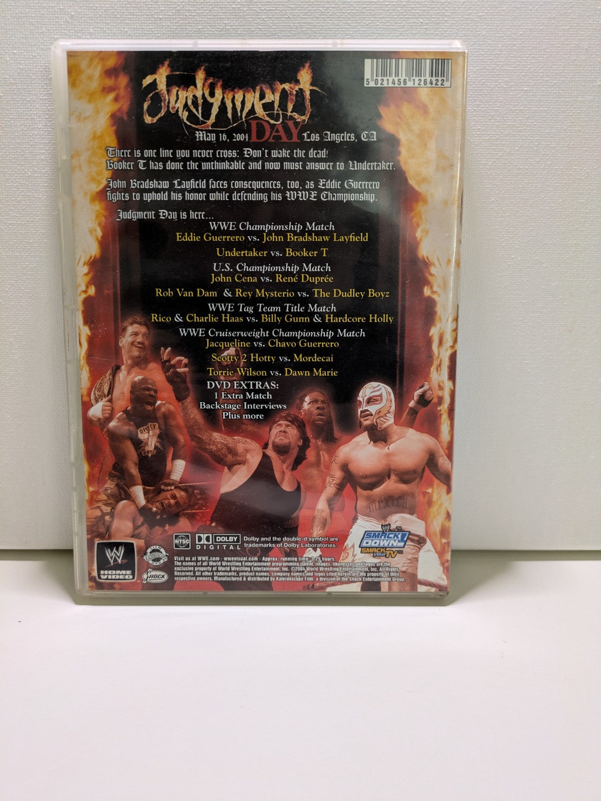 WWE-Judgement Day DVD 2004 Retro Exchange Australia