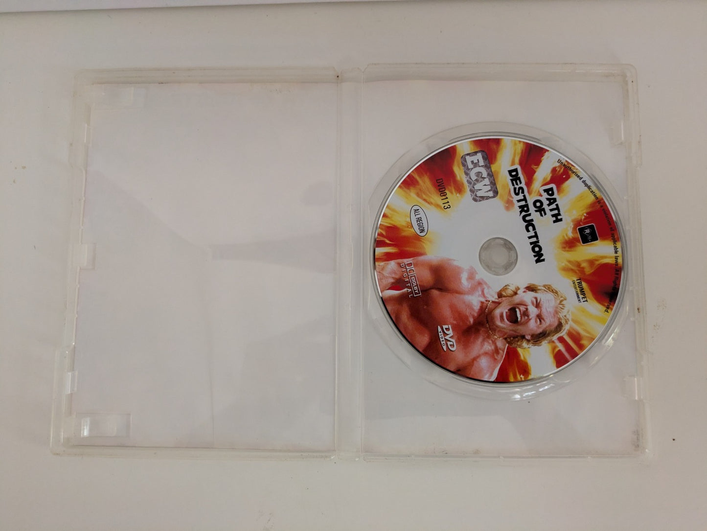 ECW Path Of Destruction Uncensored Wrestling All Region DVD Extreme Wrestling Retro Exchange Australia