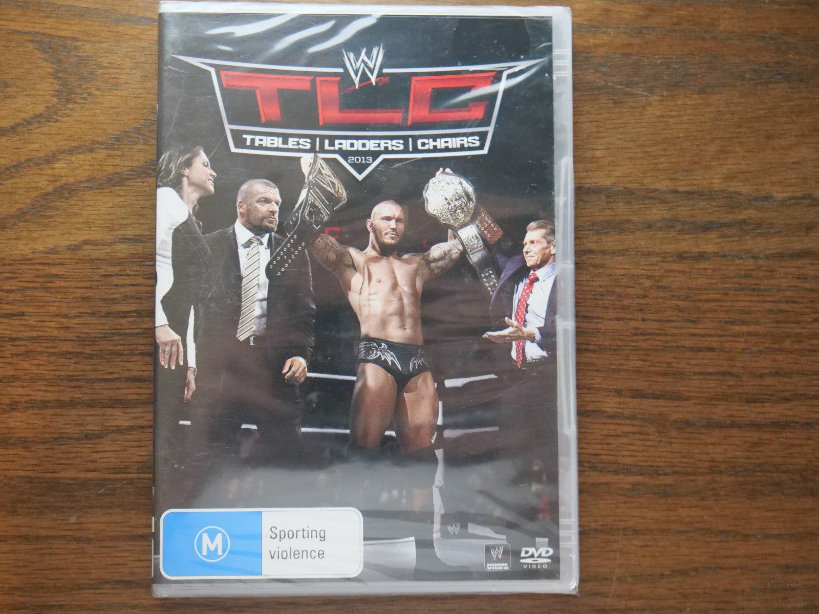 WWE - TLC Tables Ladders Chairs & Stairs 2013 (DVD) - Sealed Retro Exchange Australia