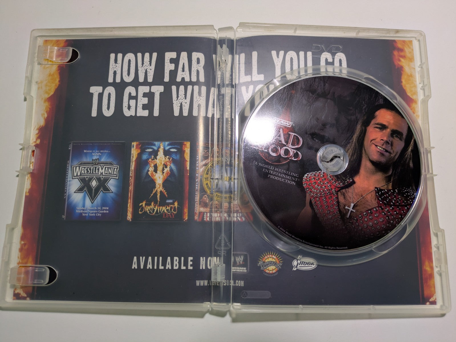 WWE RAW Bad Blood 2003 DVD Retro Exchange Australia