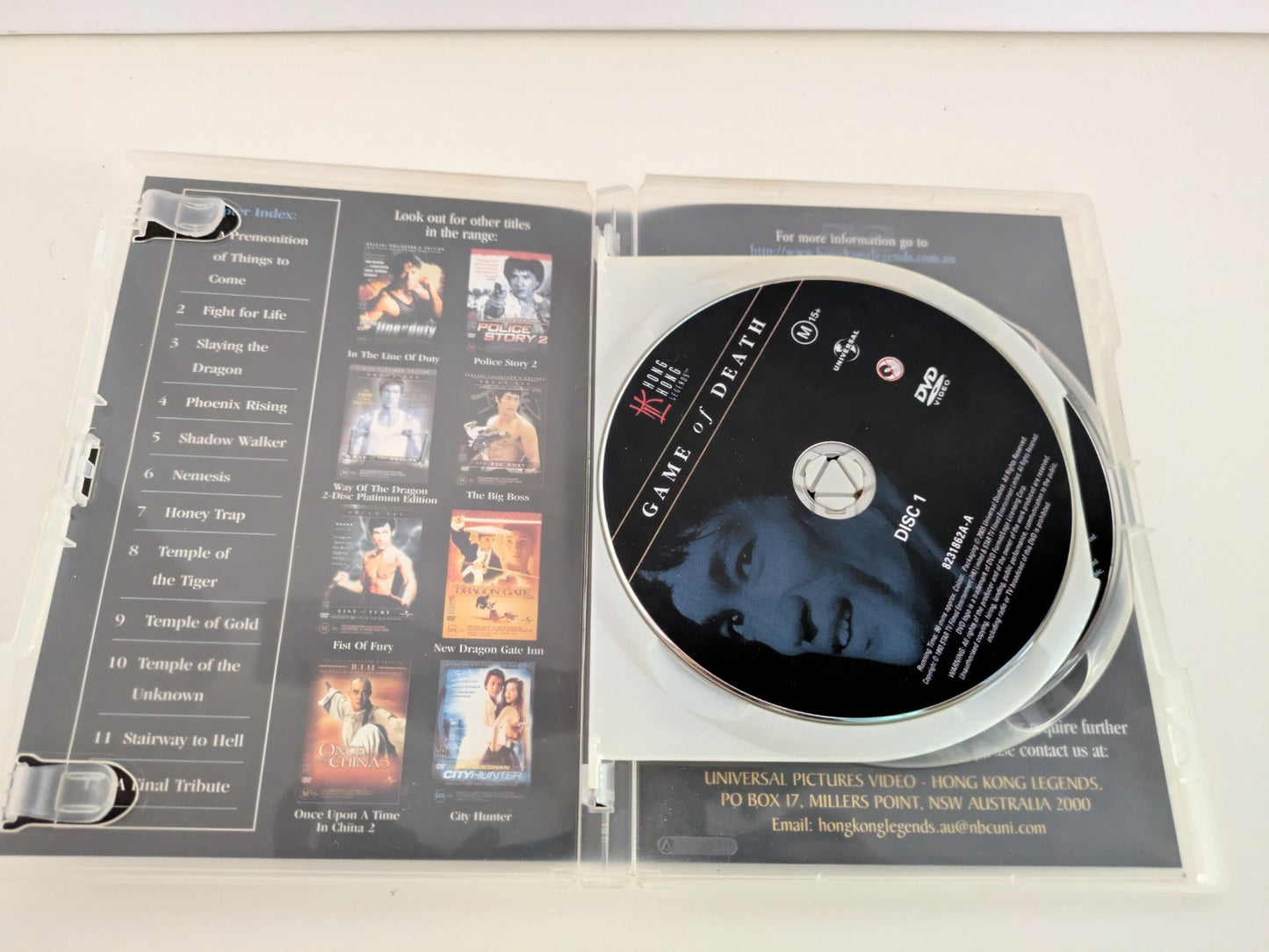 Game of Death 2 - Platinum Edition (DVD) Region 4 Bruce Lee Retro Exchange Australia