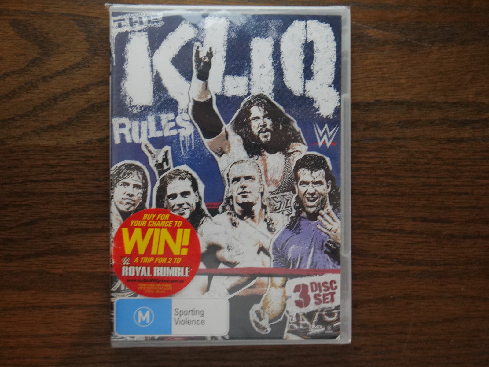 WWE - The Kliq Rules (DVD, Region 4) 3 Disc Set - Sealed Retro Exchange Australia