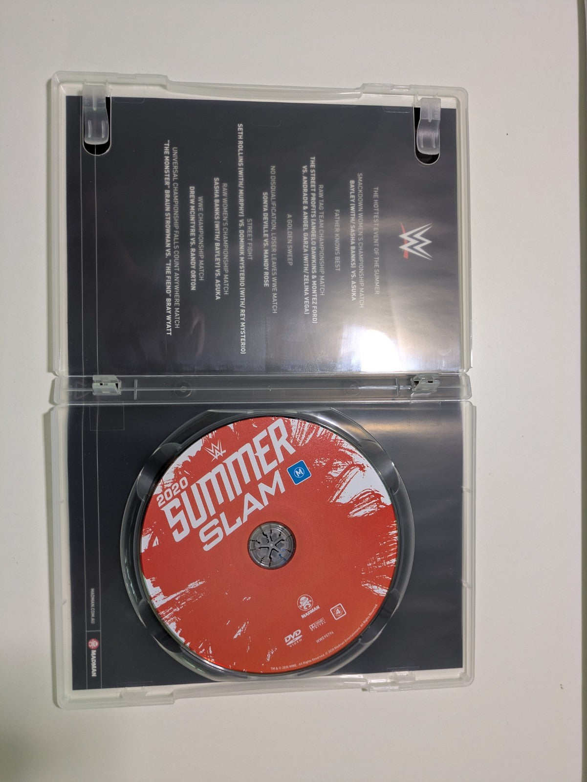 WWE Summer Slam 2020 (3 Disc Set) Region 4 DVD Retro Exchange Australia
