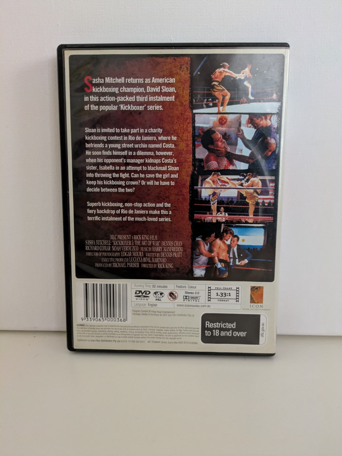 Kickboxer 3 The Art Of War DVD R4 Retro Exchange Australia