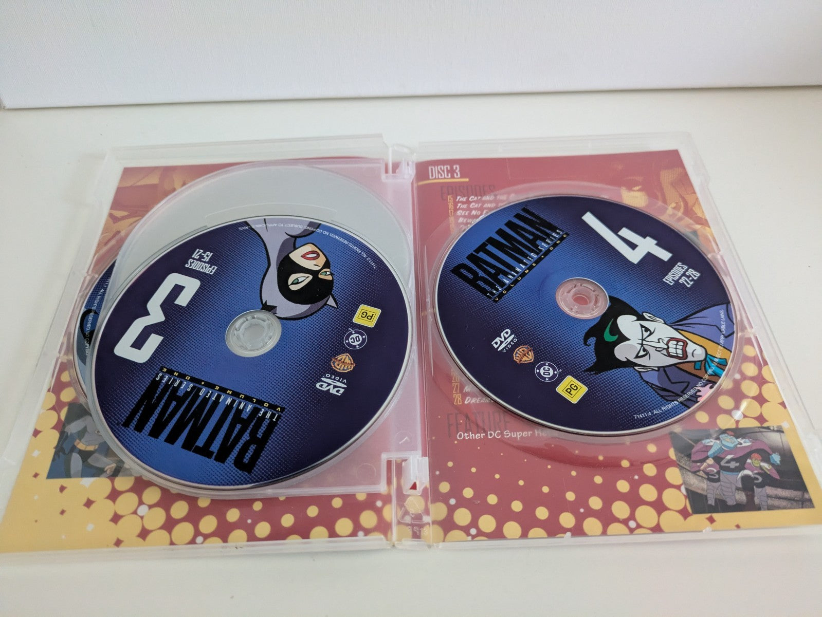 Batman The Animated Series Volume One 1 DVD Region 4 DVD RetroExchange Australia