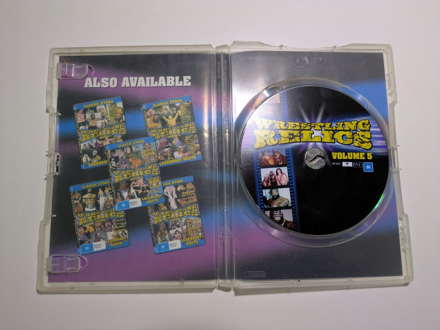 Wrestling Relics Volume 5 DVD Classic Stars Retro Exchange Australia