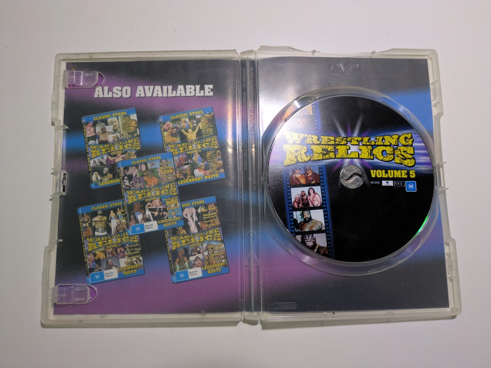 Wrestling Relics Volume 5 DVD Classic Stars Retro Exchange Australia