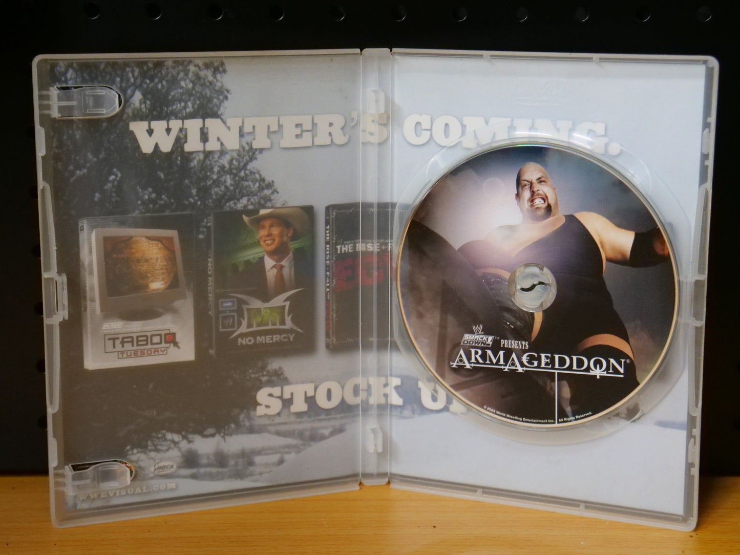 WWE-Armageddon (DVD, 2004) Retro Exchange Australia