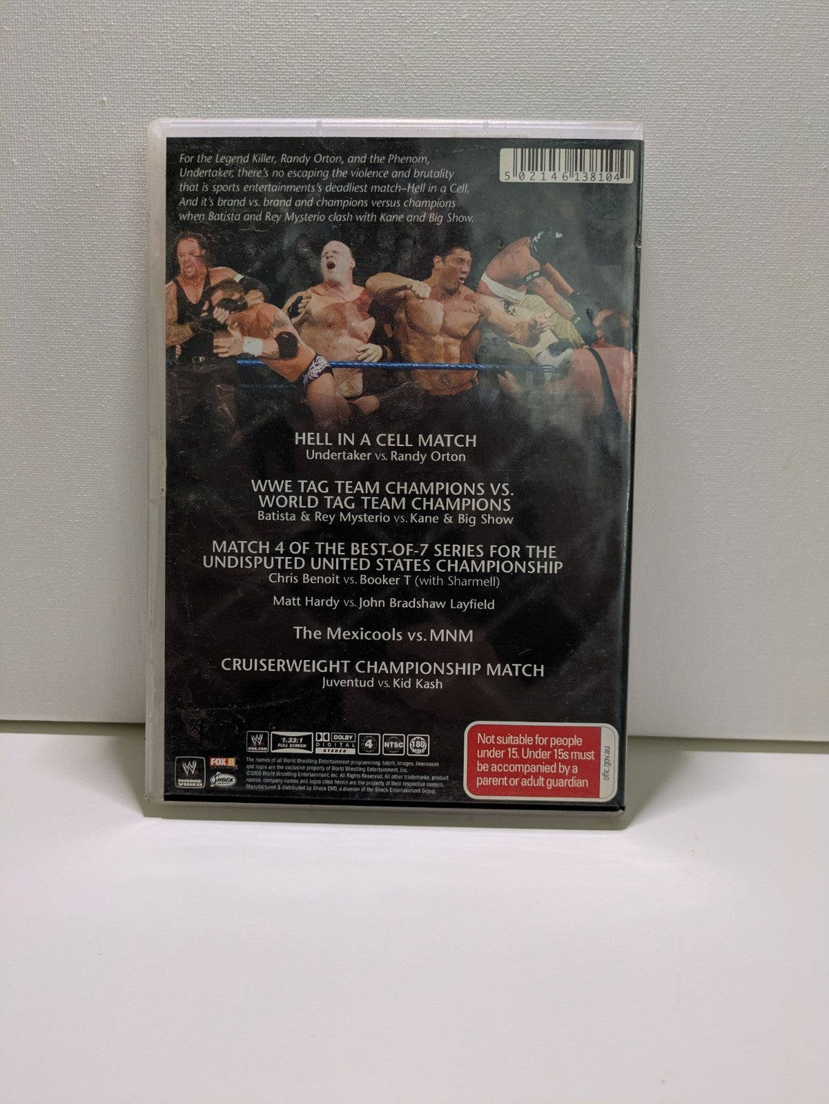WWE Armageddon DVD 2005 Retro Exchange Australia