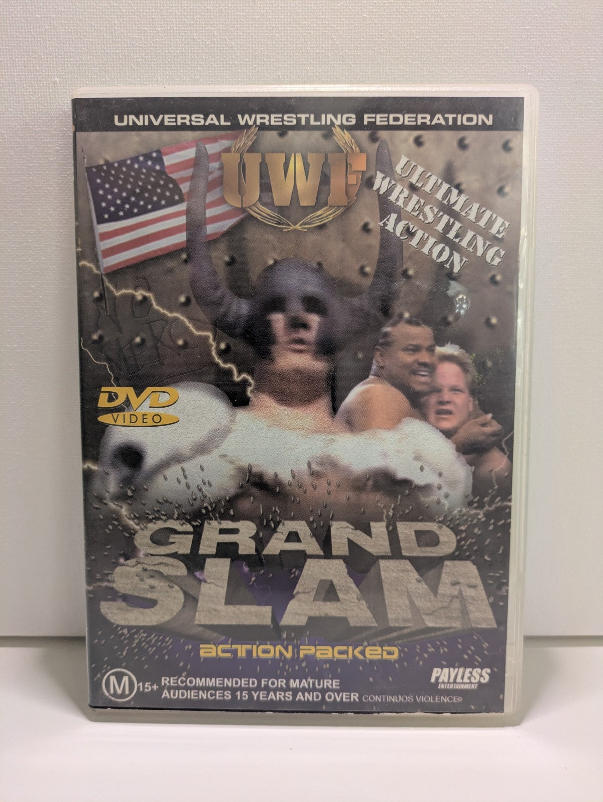 UWF - feat Cactus Jack - Grand Slam - Wrestling DVD Retro Exchange Australia