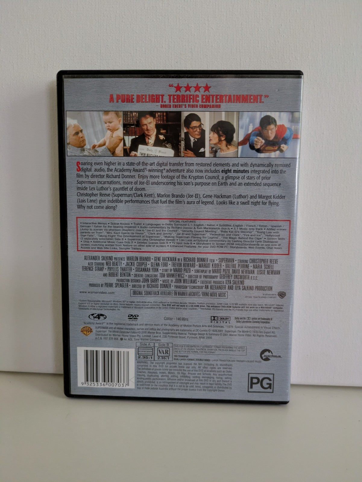 Superman-The Movie (Special Edition, DVD, 1978) Region 4 DVD RetroExchange Australia