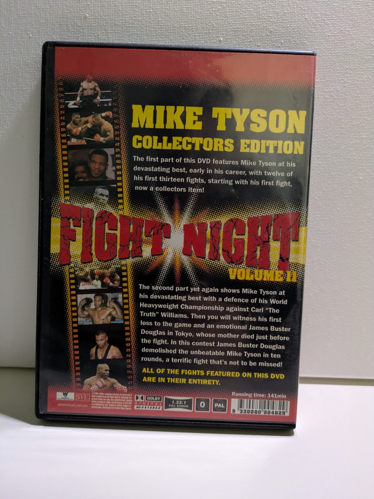 Mike Tyson Fight Night vol 2 DVD Collectors Edition Retro Exchange Australia