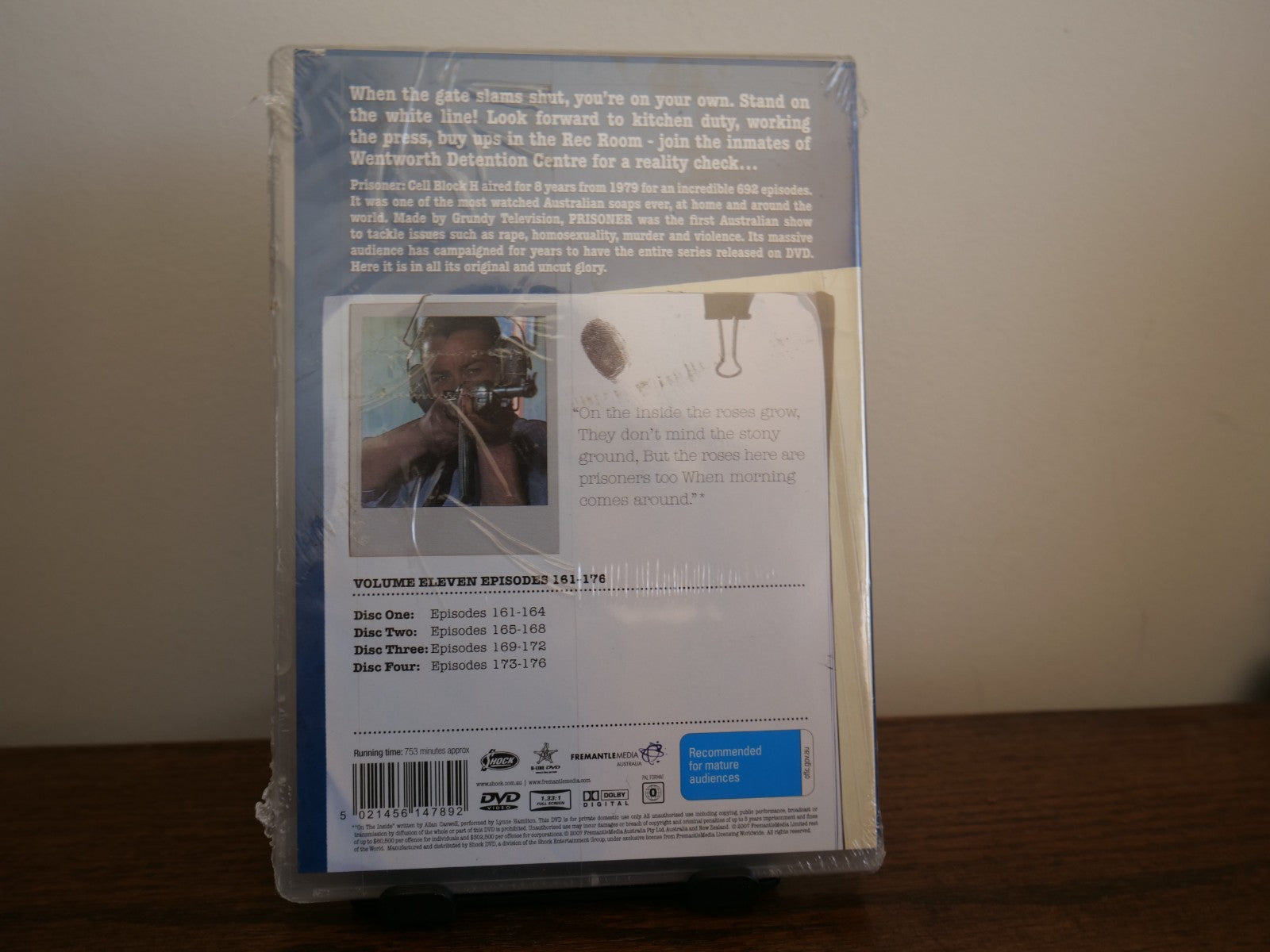 Prisoner Cell Block H Volume 11 Episodes 161-176 DVD PAL SEALED DVD RetroExchange Australia