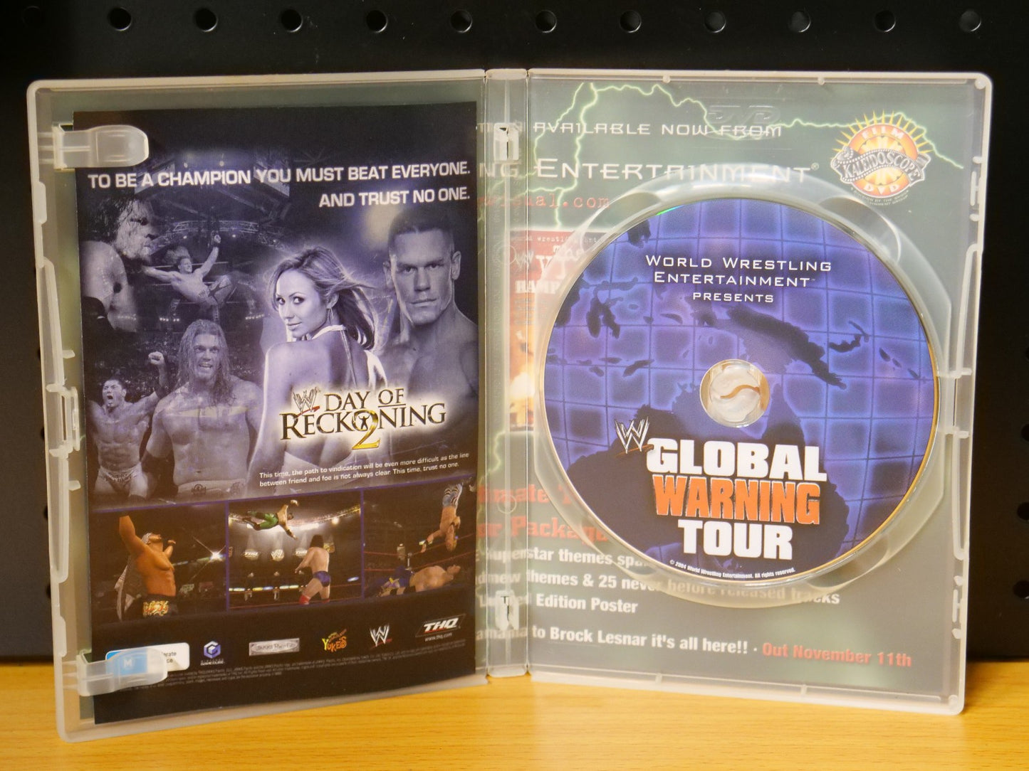 WWE-Global Warning (DVD, 2002) Retro Exchange Australia