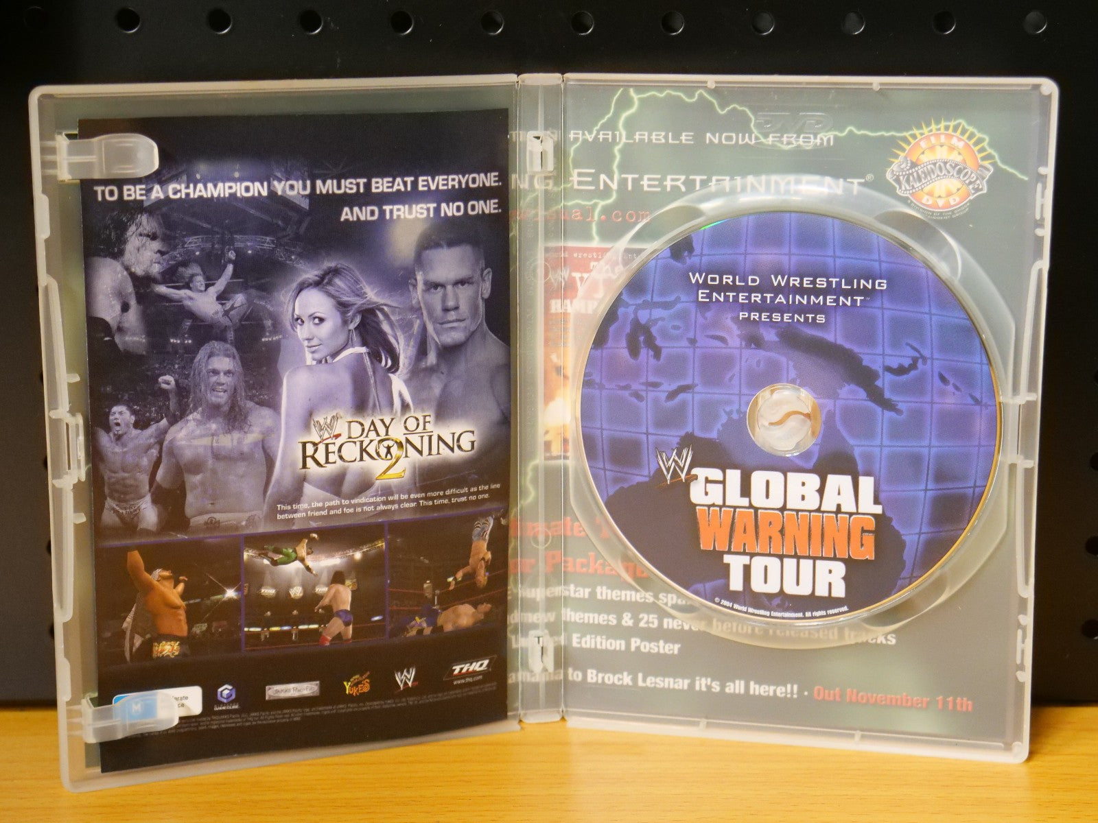WWE-Global Warning (DVD, 2002) Retro Exchange Australia