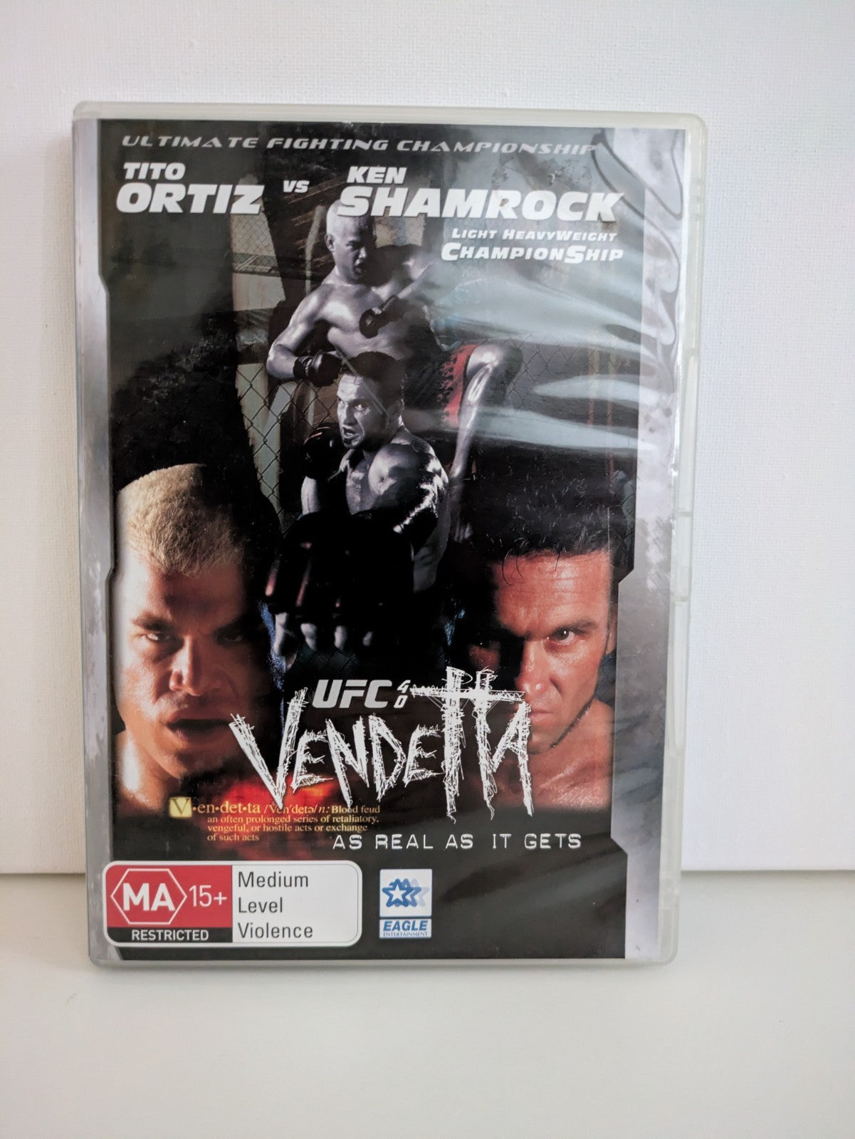 UFC 40 Vendetta DVD 2004 Retro Exchange Australia