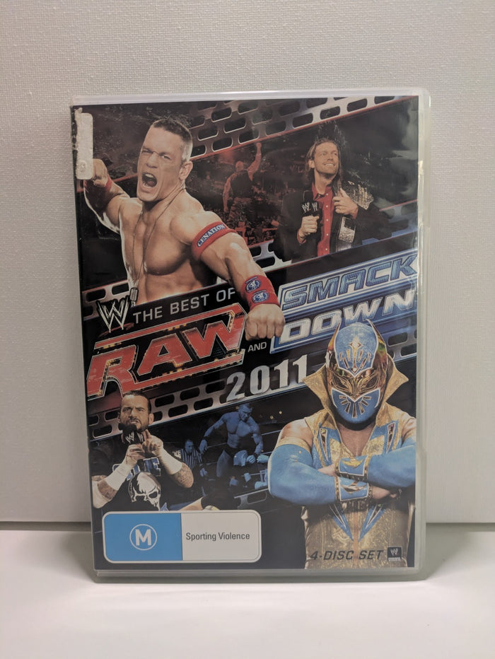 WWE The Best Of Raw And Smackdown 2011 DVD 4 Disc Set | Retro Exchange