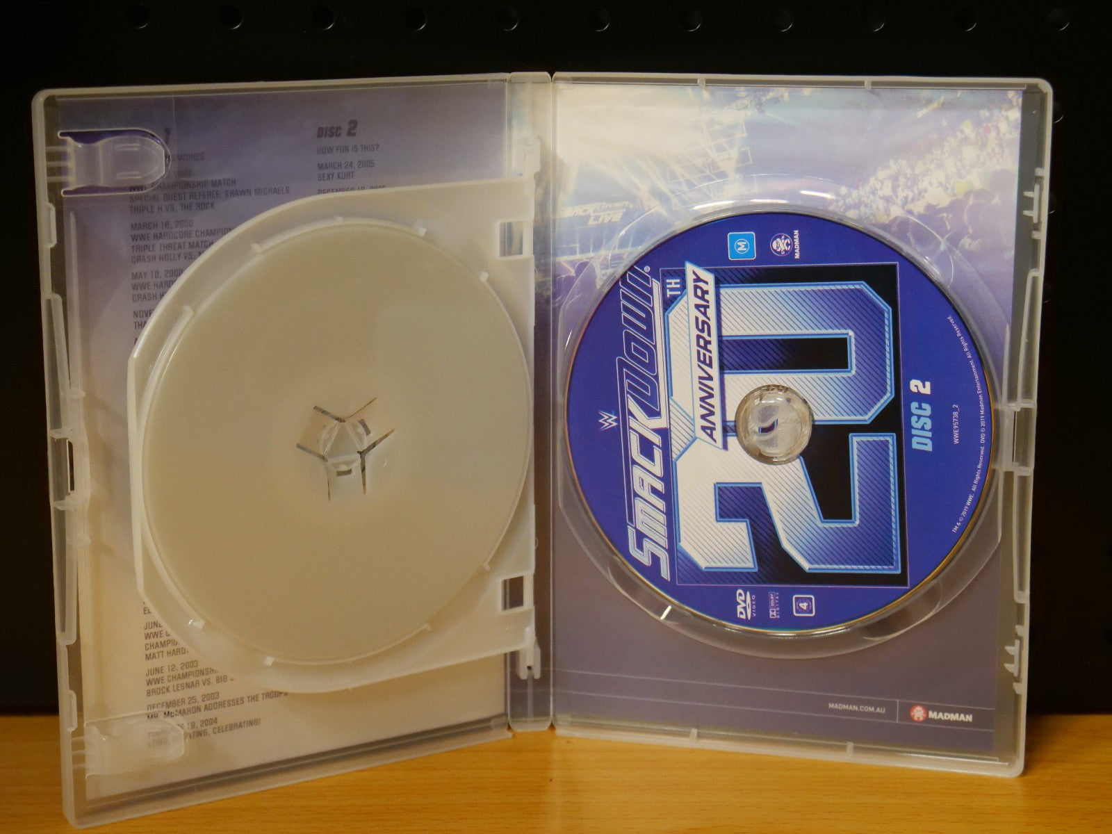 WWE Smackdown 20th Anniversary DVD (2019) 2 Disc Set - Region 4 Retro Exchange Australia
