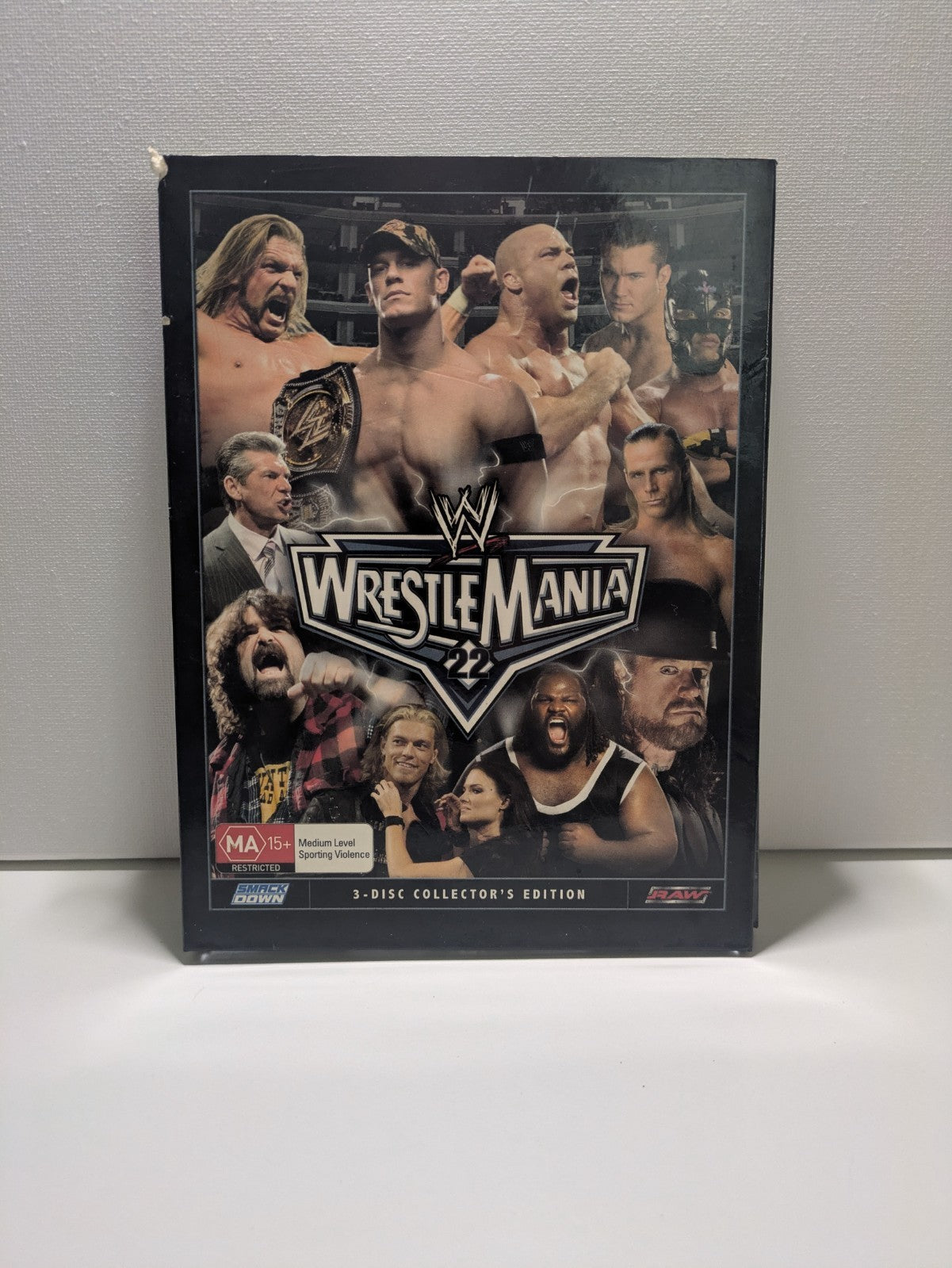 WWE-Wrestle Mania 22 - 3 Disk Collectors Set Dvd Retro Exchange Australia