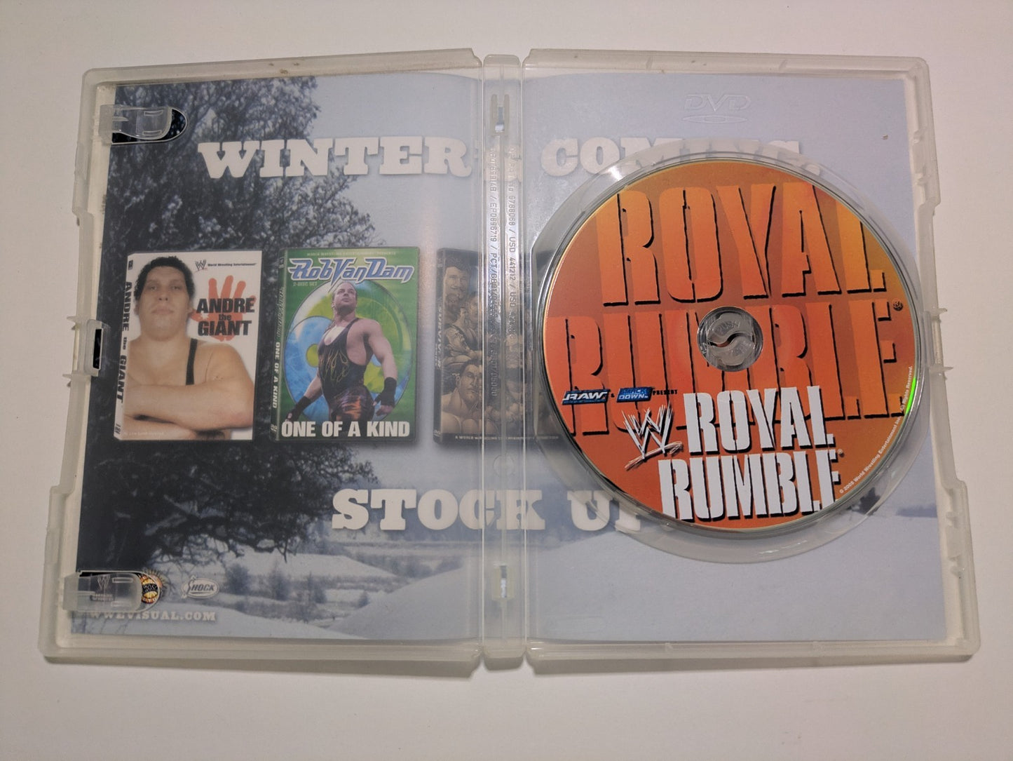 WWE-Royal Rumble 2005 (DVD, 2005) Region-4 Retro Exchange Australia