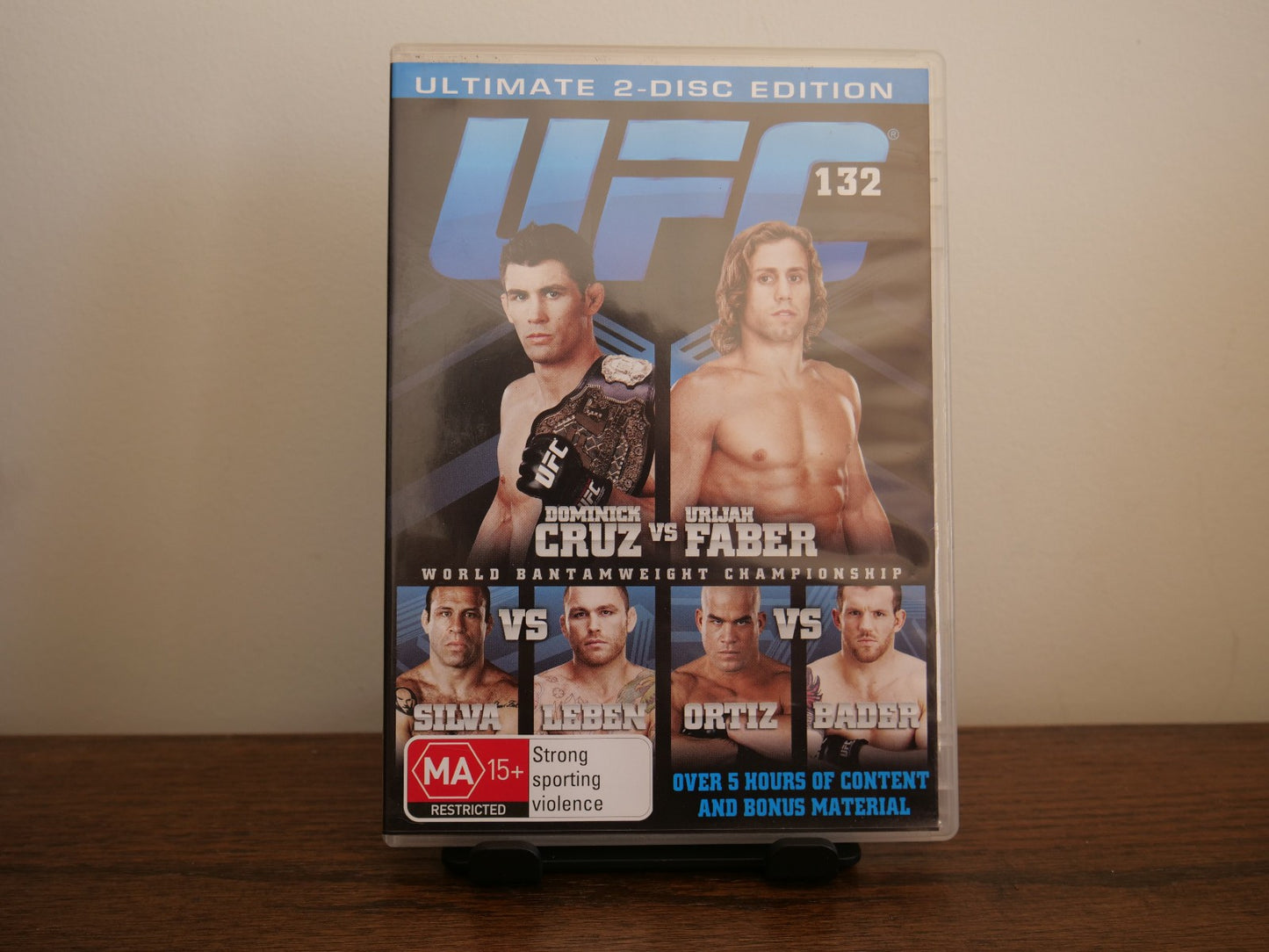 UFC #132 - Cruz Vs Faber (DVD, 2011) Sports DVD RetroExchange Australia