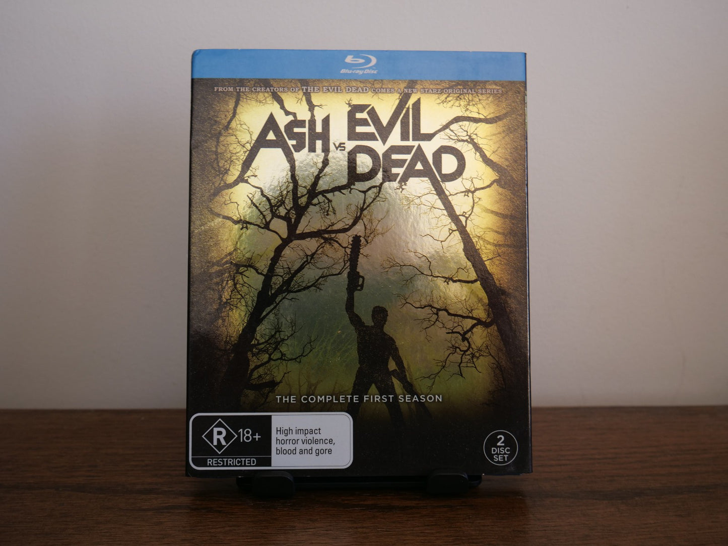 Ash Vs Evil Dead : Season 1 (Blu-ray, 2015) With Slip Case Horror DVD RetroExchange Australia