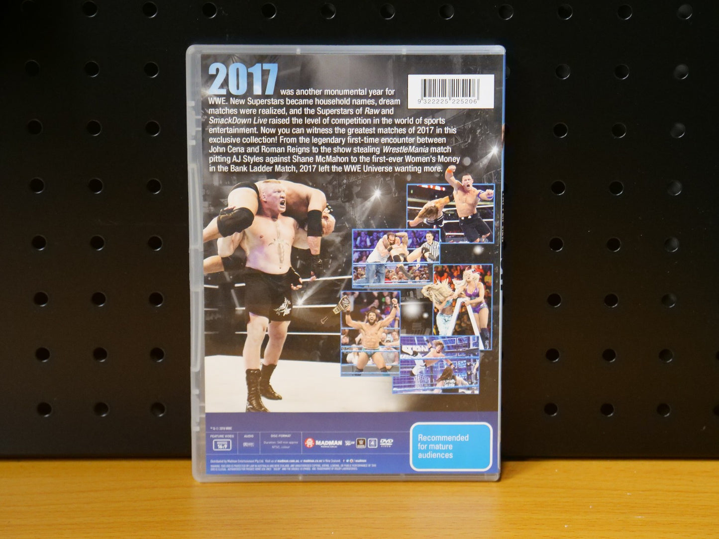 WWE - Best Pay-Per-View Matches of 2017 (DVD, 2017) 3 Disc Set Retro Exchange Australia