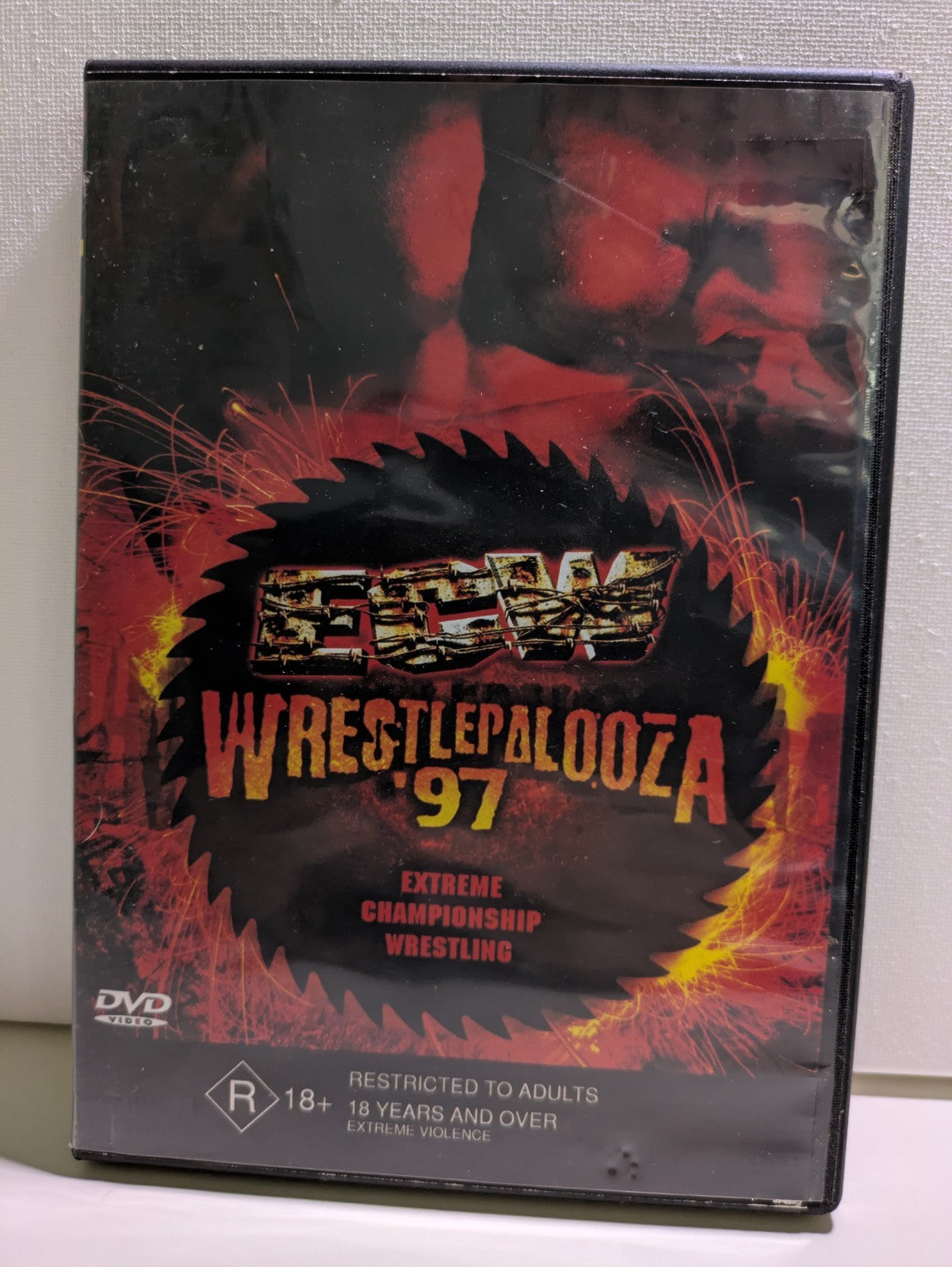 ECW Wrestlepalooza 97 Dvd Extreme Championship Wrestling Region 1 R18 RARE Retro Exchange Australia