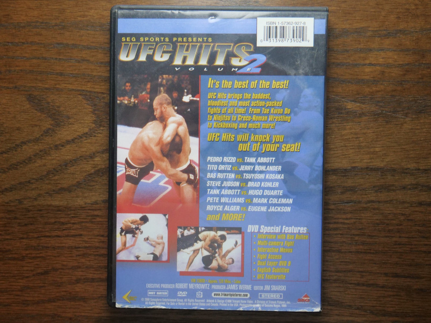 UFC Hits, Best Battles In History! Volume 2, (DVD) Retro Exchange Australia