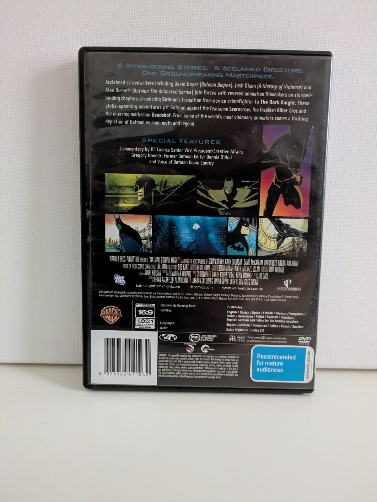 Batman: Gotham Knight - DC Animated Movie - DVD DVD RetroExchange Australia